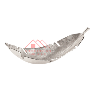 Plateau de service de forme ronde en métal d'aluminium coulé au design de luxe attrayant fabriqué à la main pour la maison, l'hôtel et le restaurant utilisent une plaque de chargeur - Product Image 4
