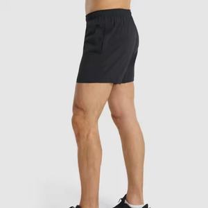 Pantalones Cortos Deportivos Lisos de Algodón 100% Poliéster para Hombre, Ropa Deportiva Informal, Personalizables, Suministro Directo de Fábrica - Product Image 3