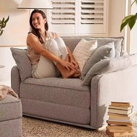 Sofá Cuadrado Plegable Multifuncional Tapizado, Convertible en Asiento y Cama, Hecho de Tela Comprimida para Fácil Almacenamiento, Ideal para Villas