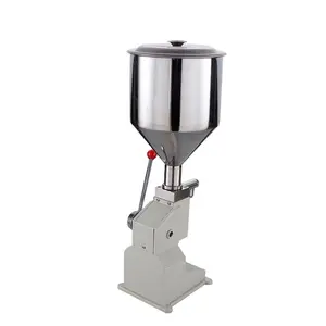 Best Quality China Manufacturer Semi-Automatic Pneumatic Paste Honey Peanut Butter Filler Paste Filling Machine