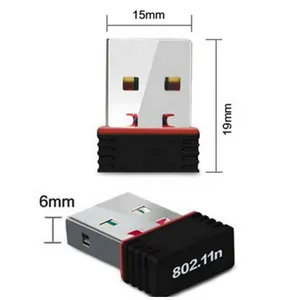 ราคาโรงงาน MT7601มินิ USB Wifi รับ150Mbps USB2.0อะแดปเตอร์ไร้สาย Wifi การ์ดเครือข่ายสำหรับ MiniPC คอมพิวเตอร์ทีวีกล่อง