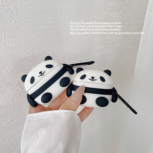 Mignon dessin animé 3D Silicone <span class=keywords><strong>Panda</strong></span> en vrac vente en gros 2e 3e génération luxe personnalisé étuis pour écouteurs pour <span class=keywords><strong>Airpods</strong></span> 1 2 3 Pro 2 étui - Product Image 5