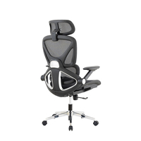 Nouveau design moderne de Guangdong Chaise de direction ergonomique pivotante et confortable en maille de haute qualité Mobilier de bureau pour le bureau à domicile