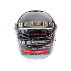 หมวกกันกระแทก Riot สีดำ หมวกนิรภัยสำหรับงานหนัก พร้อมกระจกนิรภัยแบบเทมเปอร์ สำหรับการรักษาความปลอดภัยและการลาดตระเวน - Product Image 4