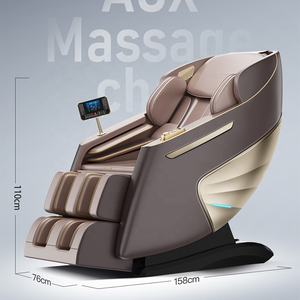 Leercon CE AI Sprach steuerung Big Size <span class=keywords><strong>USA</strong></span> SL Super Long Rail 4d Manipulator Atem licht Elektrischer Luxus-Ganzkörper <span class=keywords><strong>massage</strong></span> stuhl - Product Image 2