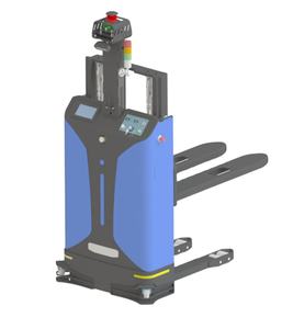 Carretilla elevadora eléctrica autónoma personalizada, navegación visual, carretilla elevadora AGV, Robot inteligente, camión de manipulación de paletas automático - Product Image 5