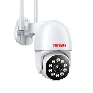 CCTV camera ngoài trời PTZ hai chiều H.265 định dạng HD không dây an ninh wifi tốc độ Dome âm thanh tầm nhìn ban Đêm giám sát IP Camera
