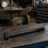 Pengxiang 90 Boulon de siège en acier 27 x 2 x 310 mm à tête hexagonale avec ressort pour châssis de camion benne minier à carrosserie large