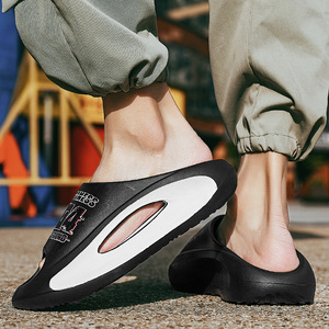 Tongs pour hommes en EVA M9052-9 Gris, semelle épaisse, chaussures d'été pour l'extérieur et la plage, semelle confortable moulée par injection - Product Image 3
