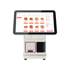 Terminal Punto <span class=keywords><strong>de</strong></span> <span class=keywords><strong>Venta</strong></span> Todo en Uno con Pantalla Táctil <span class=keywords><strong>de</strong></span> 15.6 Pulgadas, Sistema POS para Restaurantes y Comercios Minoristas con Caja Registradora - Product Image 2