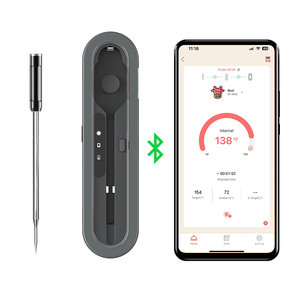 Nhà Máy Nóng Không Dây Thông Minh Thịt Nhiệt Kế Đầu Dò 100 Mét Từ Xa Phạm Vi Kỹ Thuật Số BBQ Nhiệt Kế Cho Thực Phẩm Nấu Nướng - Product Image 1