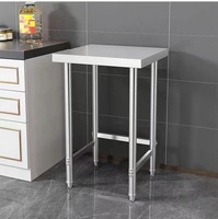 Commerciële keuken roestvrijstalen werktafel, werktafel restaurant, op maat gemaakte keukenapparatuur voor restaurant catering