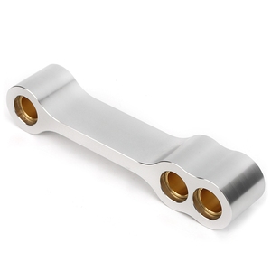 ลิงค์ลดระดับมอเตอร์ไซค์สีเงินสำหรับฮอนด้า <span class=keywords><strong>CBR</strong></span> 600 F2 F3 F4i 900 <span class=keywords><strong>919</strong></span> 929 954 1100 <span class=keywords><strong>RR</strong></span> - Product Image 3