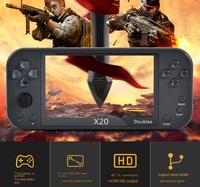 Nouvelle console de jeu portable de style classique, rechargeable, écran 5,1 pouces, jeu vidéo
