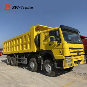 Promosi Cina Desain Baru Merek Baru Dump Truck Howo 12 Roda 8X4 Dump Tipper Harga Sinotruk untuk Dijual