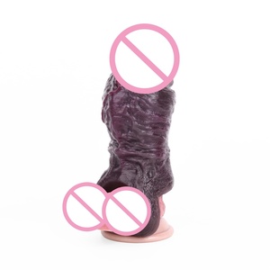 Funda de Silicona para Pene con Anillo para Retrasar la Eyaculación, Juguete Sexual Masculino para Adultos, Modelo OS-AHJ5024 - Product Image 4