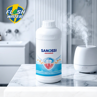 Sanossi Bain de Bouche Portable 1L Antibactérien Sans Alcool pour une Haleine Fraîche et une Hygiène Dentaire Quotidienne