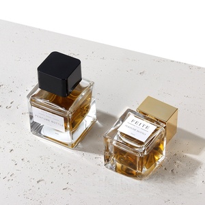 Mô Hình Mới Du Lịch-Kích Thước Vuông Thủy Tinh Trong Suốt Nước Hoa Atomizer Chai 30Ml/50Ml/100Ml Rỗng Refillable Phun <span class=keywords><strong>Container</strong></span> - Product Image 3
