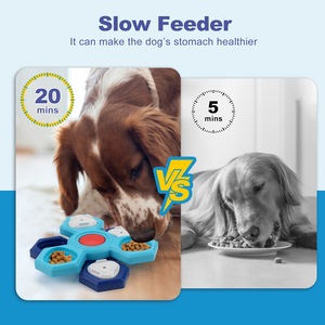 Jouet interactif éco-responsable pour chien et chat, en PP, à alimentation lente, durable, nouveau design, puzzle pour chien et chat, anti-ennui, soulagement de l'anxiété, distributeur de nourriture pour chien - Product Image 3