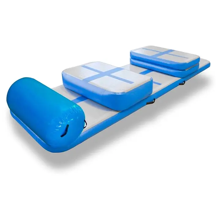 Inflatable training mat Air Spot / Block /Roller Drop Stitch Yoga Mat PVC Inflatable Air Track