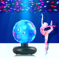 Vente en gros boîte de nuit Dj Disco Ball multicolore changement boule magique effet lumière rotative Led Dj lumières