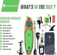 Nouveau Design gonflable de pêche Kayak Sup Board Paddle Board PVC ISUP Surf Stand up Paddleboards avec pompe Paddle