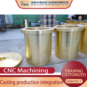 Buje de rodamientos de manga con brida Haishan C86300 Fundición al ras dividida en bronce - Product Image 2