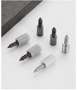 Vis autoperceuses pour supports de meubles en panneaux stratifiés - <span class=keywords><strong>fixation</strong></span> sans perçage des panneaux de placards, armoires et étagères à chaussures - Product Image 2