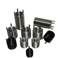 Stainless Steel Metric Coarse Thread Pin Screw Sleeve Polished Finish Fully Threaded Key Lock Protection DIN Standard 38mm OD