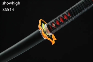 Espada Katana <span class=keywords><strong>Tanjiro</strong></span> Hecha a Mano, Funcional, para Cosplay, Colección SS514 - Product Image 6