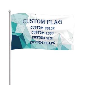 Banderas Promocionales Personalizadas para Interiores y Exteriores, Banderas Publicitarias, Banderas Personalizadas - Product Image 1