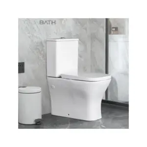 ORTONBATH CE INODOROS Certified P-trap Full Back To Wall 2 Piece Toilet Wc Water Closet Sanitary Ware Ceramic Bathroom Toilet