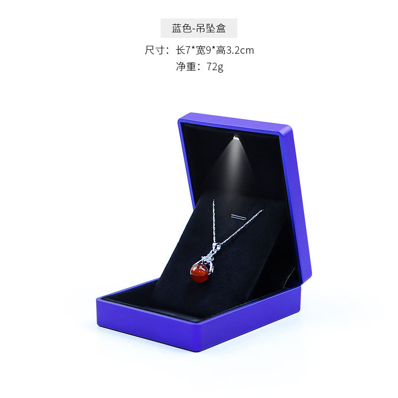 กล่องจี้สีฟ้า