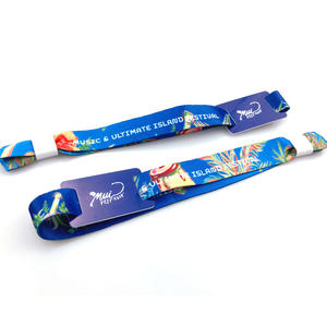 Braccialetto <span class=keywords><strong>RFID</strong></span> 125KHZ/13.56MHz personalizzato tessuto di stampa professionale tessuto tessuto braccialetto Pvc Card NFC braccialetto per Festival/biglietto - Product Image 5
