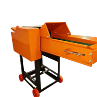Broyeur de fourrage motorisé robuste, équipement industriel de découpe d'herbe, machine à broyer l'herbe, la paille et les tiges de maïs pour l'alimentation animale