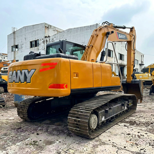Excavadora SANY SY215C Usada, Equipo de Construcción de Uso Pesado, Máquina con Orugas Amarillas - Product Image 2