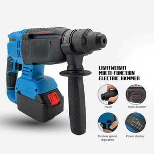21v लिथियम ब्रशलेस हैमर और पिकअप दोहरी उच्च शक्ति कंक्रीट इलेक्ट्रिक ड्राफ्ट प्रभाव तीन इलेक्ट्रिक उपकरण - Product Image 2