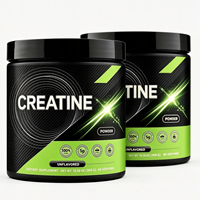 OEM Private Label 300g Creatine Monohydrate Powder - Pendukung Kekuatan Pembentukan Otot Lanjutan, Meningkatkan Performa Atletik, Tersedia