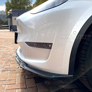 For Tesla <b>Model</b> Y Body <b>Kit</b> Front Bumper Diffuser Front Bumper Splitter Spoiler Lip for Tesla <b>Model</b> Y Car Accessories - Product Image 5