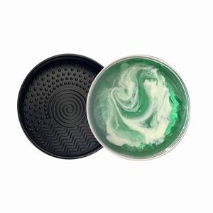 Custom Fragrance <b>Makeup</b> Brush Cleaner with Soap & Silicone Pad Private Label Low MOQ OEM/ODM - Product Image 2