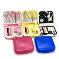 Kit de couture de voyage pour hôtel, boîte de 5 pièces