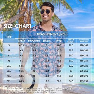 เสื้อเชิ้ตฮาวายชาย แขนสั้น สไตล์ลำลอง ติดกระดุม สำหรับฤดูร้อน ลายทรอปิคอล ผ้าป๊อปลิน ระบายอากาศได้ดี ผลิตจากโพลีเอสเตอร์ 100% - Product Image 6