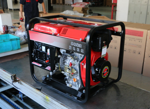 Yhs 빠른 배달 3000W 5000W 6000W 9000W 220V 개방형 소형 전력 가정용 휴대용 전력 디젤 발전기 - Product Image 5