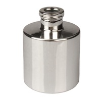 150ml rond pour diffuseur Reed bouteille en verre pour aromathérapie vide avec bouchon à vis galvanoplastie joint pour parfum d'huile essentielle