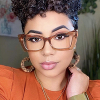 Lunettes personnalisées de haute qualité, rétro et tendance, anti-lumière bleue, montures de lunettes pour femmes