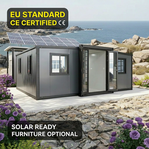 Maison conteneur habitable 20 pieds, <span class=keywords><strong>2</strong></span>, 3 ou <span class=keywords><strong>4</strong></span> chambres, extensible, préfabriquée, type villa ou mini-maison, pour l'Australie - Product Image 1