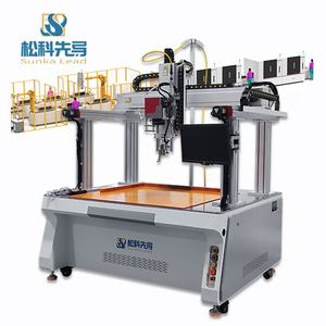 Machine de soudage au laser à fibre automatique à haute précision Dragon Gate pour la ligne d'assemblage de modules de batteries au lithium - Product Image 1