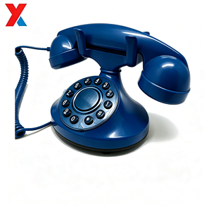 Téléphone fixe <span class=keywords><strong>de</strong></span> bureau rétro décoratif, style ancien, avec boutons filaires en ABS, compatible <span class=keywords><strong>carte</strong></span> SIM, OEM ODM - Product Image 5