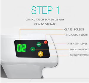 Chiropractic instrumen menyesuaikan alat listrik Chiropractic putih biru emas impuls menyesuaikan instrumen dengan 10 kepala - Product Image 6