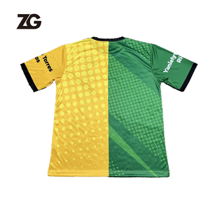 Kaus sublimasi penuh poliester 100% kaus olahraga tim kustom kaus e-sport cepat kering - Product Image 2